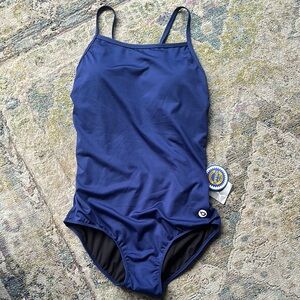 Baleaf Blue One-Piece Swimsuit - Size 38/12